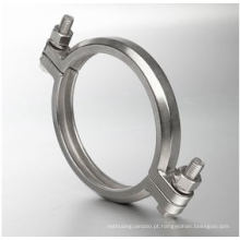 Sanitária em aço inoxidável Pipe Fitting 304 316L Tubo de mangueira Tri Clamp